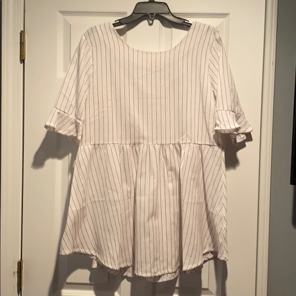 Striped tunic